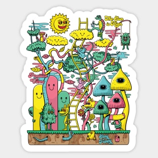 Trippy Friends Sticker